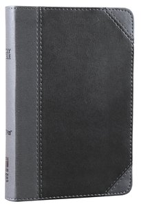 NIV Compact Thinline Bible Charcoal/Black Black Letter NIV Compact Thinline Bible Charcoal/Black Black Letter
