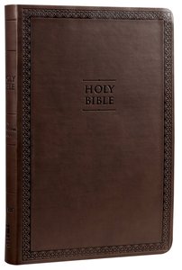 NIV Value Thinline Large Print Bible Brown NIV Value Thinline Large Print Bible Brown