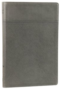 NIV Thinline Bible Grey Duo-Tone (Red Letter Edition) NIV Thinline Bible Grey Duo-Tone (Red Letter Edition)