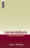 Lamentations (Mentor Commentary Series) Hardback