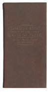 Cheque Book of the Bank of Faith (Burgundy) Imitation Leather