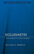 Ecclesiastes (Focus On The Bible Commentary Series) Pb Large Format