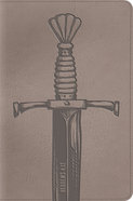 ESV Compact Bible Trutone Silver Sword (Black Letter Edition) Imitation Leather