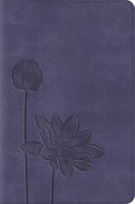 ESV Compact Bible Trutone Lavender Bloom (Black Letter Edition) Imitation Leather