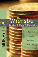 1 Samuel (Wiersbe Bible Study Series) Paperback