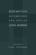 Redemption Accomplished and Applied Paperback