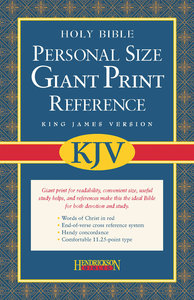 KJV Personal Size Giant Print Reference Burgundy (Red Letter Edition) KJV Personal Size Giant Print Reference Burgundy (Red Letter Edition)