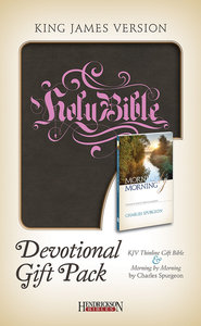 KJV Devotional Gift Pack Brown With Pink Stamping KJV Devotional Gift Pack Brown With Pink Stamping