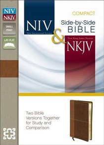 NIV NKJV Side-By-Side Bible Compact Caramel/Dark Caramel NIV NKJV Side-By-Side Bible Compact Caramel/Dark Caramel