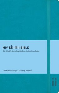 NIV Skinii Bible Italian Duo-Tone Turquoise (Red Letter Edition) NIV Skinii Bible Italian Duo-Tone Turquoise (Red Letter Edition)