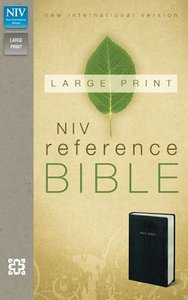 NIV Large Print Reference Black (Red Letter Edition) NIV Large Print Reference Black (Red Letter Edition)