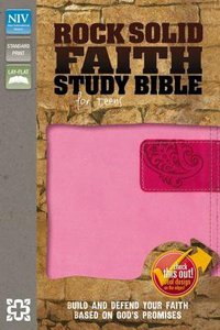 NIV Rock Solid Faith Study Bible For Teens Pink/Hot Pink (Black Letter Edition) NIV Rock Solid Faith Study Bible For Teens Pink/Hot Pink (Black Letter Edition)