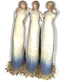 Willow Tree Figurine: By My Side (3 Women Standing Together) (Signature Collection) Homeware