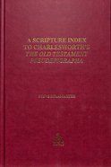 Scripture Index to Charleworth's Old Testament Pseudepigrapha Hardback
