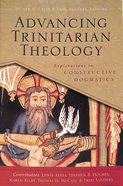 Advancing Trinitarian Theology Paperback