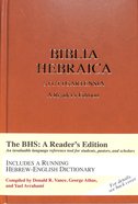 Biblia Hebraica Stuttgartensia: A Reader's Edition Hardback