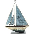 Sailboat: Be Still and Know.. Psalm 46:10 (Blue) (Metal) Homeware