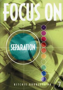 Separation and the "Unequal Yoke" (#7 in Focus On... Series) Separation and the "Unequal Yoke" (#7 in Focus On... Series)