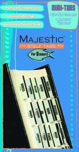 Majestic Bible Tabs Mini Student Majestic Bible Tabs Mini Student