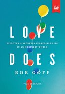 Love Does (Study Guide With Dvd) Pack