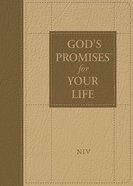 God's Promises For Your Life (Niv) Imitation Leather