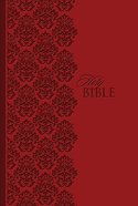 KJV the King James Study Bible Personal Size Leathersoft Ruby Imitation Leather