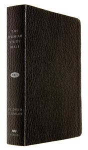 NKJV Jermeiah Study Bible Black Leatherluxe NKJV Jermeiah Study Bible Black Leatherluxe