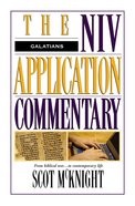 Galatians (Niv Application Commentary Series) Hardback