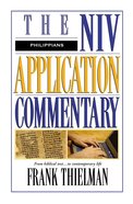Philippians (Niv Application Commentary Series) Hardback