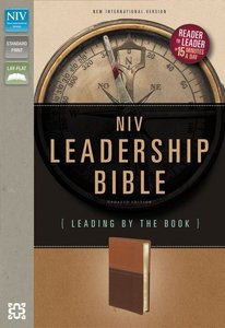 NIV Leadership Italian Duo-Tone Bible Dark Caramel/Caramel NIV Leadership Italian Duo-Tone Bible Dark Caramel/Caramel