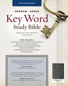 KJV Hebrew-Greek Key Word Study Bible Black (New Edition) Genuine Leather