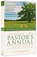 The Zondervan 2016 Pastor's Annual Paperback