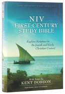 NIV First-Century Study Bible (Black Letter Edition) Hardback