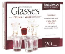 Glass Communion Cups (Box Of 20) Glass Communion Cups (Box Of 20)
