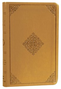 ESV Value Compact Bible Goldenrod Ornament Trutone (Black Letter Edition) ESV Value Compact Bible Goldenrod Ornament Trutone (Black Letter Edition)