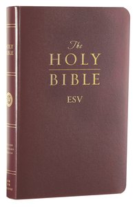 ESV Gift and Award Bible Burgundy (Black Letter Edition) ESV Gift and Award Bible Burgundy (Black Letter Edition)