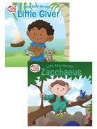The Little Giver/Zacchaeus Flip-Over Book (Little Bible Heroes Series) Paperback