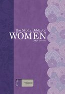 NKJV Study Bible For Women Purple/Gray Linen Imitation Leather