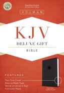 KJV Deluxe Gift Bible Black Imitation Leather