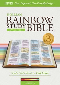 NIV Rainbow Study Bible Maroon Indexed NIV Rainbow Study Bible Maroon Indexed