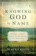 Knowing God By Name: Names of God That Bring Hope and Healing Paperback