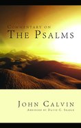 Commentary on the Psalms Hardback