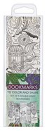 Bookmark: Adult Coloring Double Sided: Includes Scripture, Green (Set Of 5) Stationery