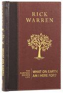 What on Earth Am I Here For? Brown (The Purpose Driven Life Series) Imitation Leather