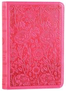 ESV Large Print Compact Bible Berry Floral Design (Red Letter Edition) Imitation Leather
