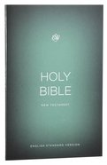 ESV Outreach New Testament Green (Black Letter Edition) Paperback