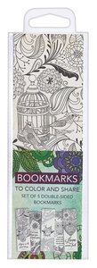 Adult Coloring Double Sided Bookmarks Set of 5: Includes Scripture, Green Adult Coloring Double Sided Bookmarks Set of 5: Includes Scripture, Green