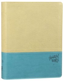 NKJV Beautiful Word Bible Tan/Blue (Red Letter Edition) NKJV Beautiful Word Bible Tan/Blue (Red Letter Edition)