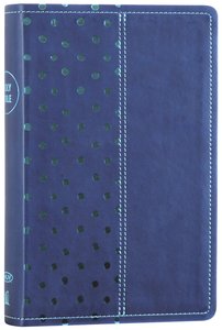 NKJV Gift Bible Navy/Turquoise Polka Dot (Red Letter Edition) NKJV Gift Bible Navy/Turquoise Polka Dot (Red Letter Edition)
