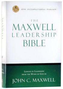 NIV Maxwell Leadership Bible NIV Maxwell Leadership Bible